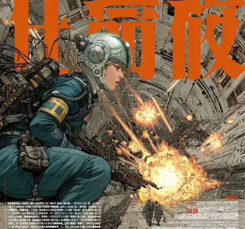 财经频道封面图，城市天际线与金融数据图表